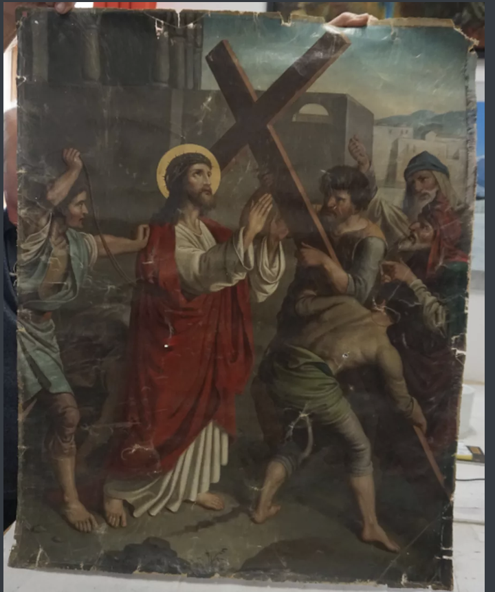 XVIIe avant restauration